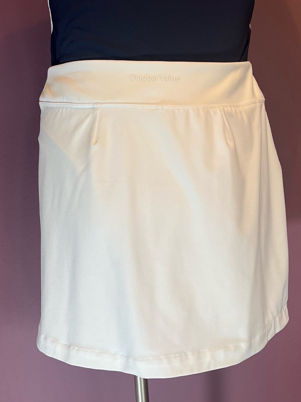 🤍Outdoor Voices White Athletic Skort with Built-In Shorts - Picture 4 of 6